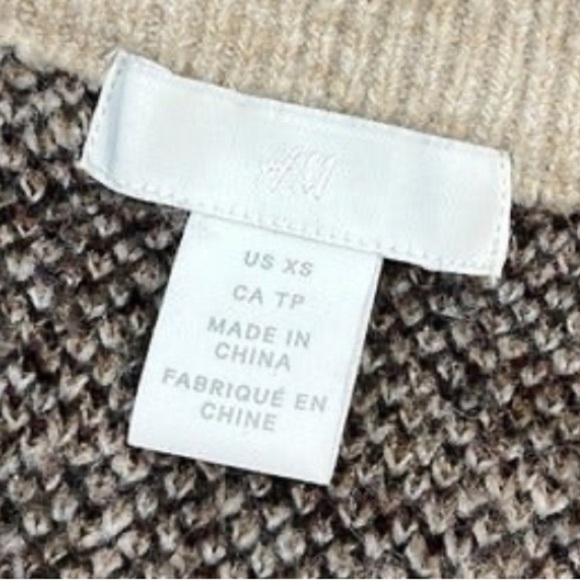 H&M Long Cheetah Cardigan Size XS - Picture 5 of 8